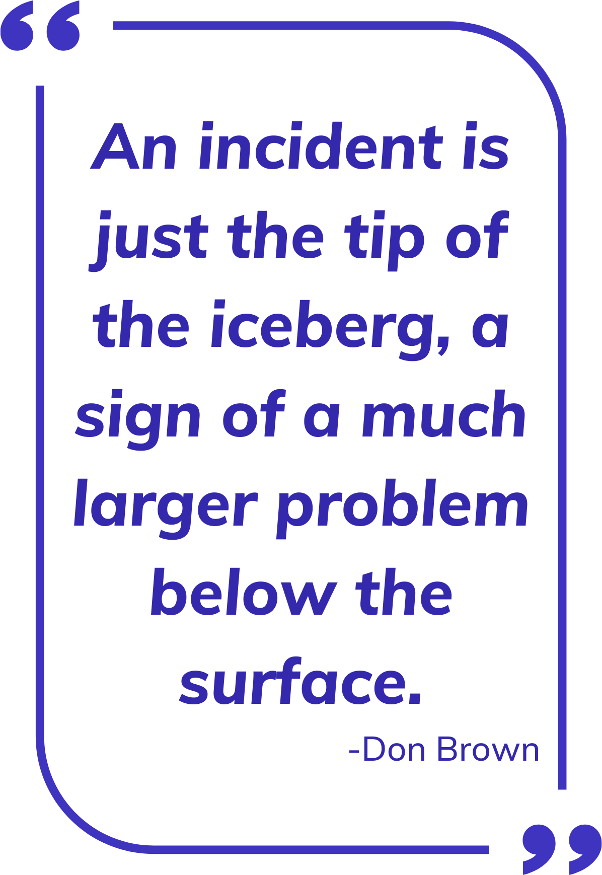 Incident iceberg quote V1